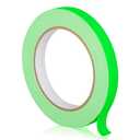 GEYYANG Spike Tape, Green Fluorescent Gaffers Tape 1/2 inch x 20 Yards, Black Light UV Reactive, Multipurpose Fluorescent for Stage Marking, Party and Art Crafts