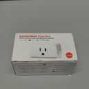 SwitchBot Smart Plug Mini, 15A Energy Monitoring, WiFi & Bluetooth Outlet, Compatible with Alexa, Google Assistant, Home Assistant, App Control, Timer Function, No Hub Required, Compact Design