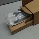 LazBlinds Cordless Cellular Shades, No Tools No Drill Light Filtering Honeycomb Shades Pleated Blinds for Windows, 43'' W x 64'' H, Light Grey