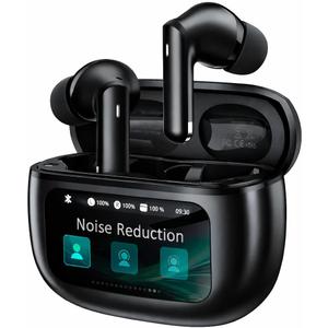 Wireless Earbuds, Ear Buds Active Noise Cancelling with Charging Case, 6.0 Bluetooth Earbuds with AI Clear Calls, 40H Playtime for Sports & Working, Stereo Sound Headphones for iPhone/Android/iPad