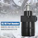 BMER3-350-WD-T31-R Hydraulic Wheel Motor Fit for Bmer 375 | Fit for Parker TG/TF BMER-3 Series Hydraulic Motor