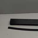 4" Wide x 1/4" High Corrugated Black Aluminum Threshold - 3 FT by Randall Manufacturing (Part Number A-77-BLK)