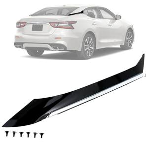 Right Side Rear Body Molding Trim Compatible with Nissan Maxima 2016 2017 2018 2019 2020 2021 Replaces 78872-9DJ1A 78872-4RA0A 78872-9DD0A 78872-9DD0B Rear Passenger Side Body Molding