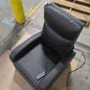 Sweetcrispy Massage Recliner Chair for Adults, Adjustable Home Theater Seating with Lumbar Support for Living Room, Modern Fabric Reclining, Black