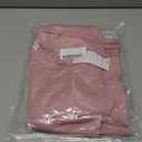 ZESICA Women's 2025 Summer Casual Mock Neck Bodycon Mini Dress Cap Sleeve Slim Fit Ribbed Knit Short Sweater Dresses, Pink, Small