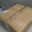 LALISU Floor Lamp for Living Room, Dimmable Floor Lamp with FootStep Switch Standing Lamp with Linen Shade Reading Lamp for Living Room Bedroom Office Dining Room, 9W Bulb Included (Gold)