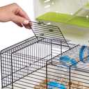 MidWest Homes for Pets Hamster Cage | Awesome Arcade Hamster Home (White) | 18.11 x 11.61 x 21.26 Inch