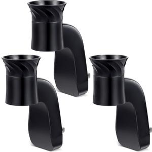 2 Pack Wall Fragrance Plug in Compatible with Bath and Body Works WallFlower Fragrances, ETL Certified, Rotatable, Precise Scent Control Fragrance Diffuser Plug for Home, Office (Black)