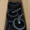 Favoyard Collapsible Wagon Carts Foldable 150L & 360LBS Portable Folding Wagons with All-Terrain Wheels & Brakes Heavy Duty Outdoor Utility Cart for Grocery Camping Shopping Sports Garden, Black