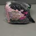 SOMSOC 13 Pcs Old Lady Costume for Kids Girls 100th Day of School Grandma Costume Granny Dress with Shawl Wig for Cosplay 5-7Y