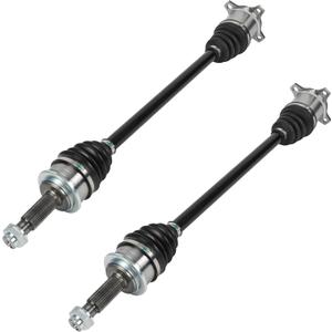 SCITOO Rear Pair (2) CV Axle Assembly For Lexus,For Toyota 2010-2022 | 2PCS CV Drive Half Shaft For Highlander,For RX450h,For RX450hL Replaces OE NCV69214 Rear Left Right