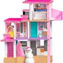 Hallmark Keepsake Barbie Christmas Ornament, Merriest Dreamhouse Musical with Light, Gifts for Barbie Fans