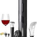 AIKARO - Electric Wine Bottle Opener Automatic Electronic Corkscrew, Rechargeable (Set)