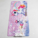 XIYUNTE Baby Bath Mat for Tub Non Slip Kids Bath Mat - 40"x16" Extra Long Bathtub Mat Non Slip Kids, Eco-Friendly Toddler Bath Mats with Suction Cups for Secure Grip, Easy to Clean & Easy Drying, unicorn