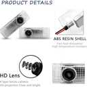 2PCS fit for LanSheng LED Car Door Projector Courtesy Lights Ghost Shadow Welcome Lamp (LanSheng)