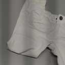 X RAY Boys Distressed Jeans (2T-16), Big Boy & Little Kids Stretch Slim Fit Pants, Ripped Denim Jeans for Boys, White - Knee Rips & Repair, Size 4