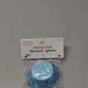 Whaline 36Pcs Winter Cupcake Wrappers White Blue Snowflake Cupcake Liners Decorative Cupcake Holders for Christmas Winter Party Cake Decoration