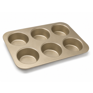 Nordic Ware Natural Aluminium Muffin Pan, 2 Pack 