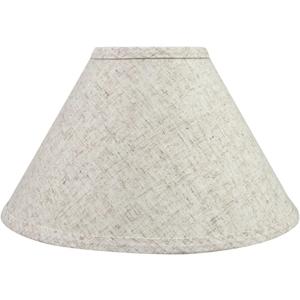 Aspen Creative 58703 Transitional Hardback Empire Shape UNO Construction Lamp Shade in Beige, 11" Wide (4" x 11" x 7")