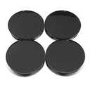 70mm(2.76in)/64mm(2.52in) Wheel Center Hub Caps Black Base Set of 4 for Odyssey 2005-2017 Ridgeline 2006-2014#4732-S6M-Z00 08W17-SDB-1M00-A4
