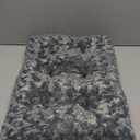 Amazon Basics Cat and Dog Bed and Crate Pad, Machine Washable, Indoor, 29 x 21 x 3 inches, Gray