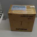 EAPUDUN Modern Farmhouse Pendant Light, 1-Light Industrial Hanging Light Fixture 9.3-inch, Brushed Nickel Finish with Clear Glass Shade, PDA1127-BNK