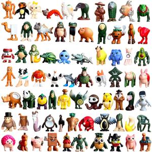 HushHaven Brainrot Toys 72-Pack, Italian Brain Rot Party & Birthday Decorations, Value Set