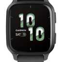Garmin Venu Sq 2 GPS Smartwatch, All-Day Health Monitoring, Long-Lasting Battery Life, AMOLED Display, Slate and Shadow Gray