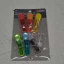 Culinary Elements Magnetic Multi-Purpose Clips: 7 Colorful Kitchen Bag Clips