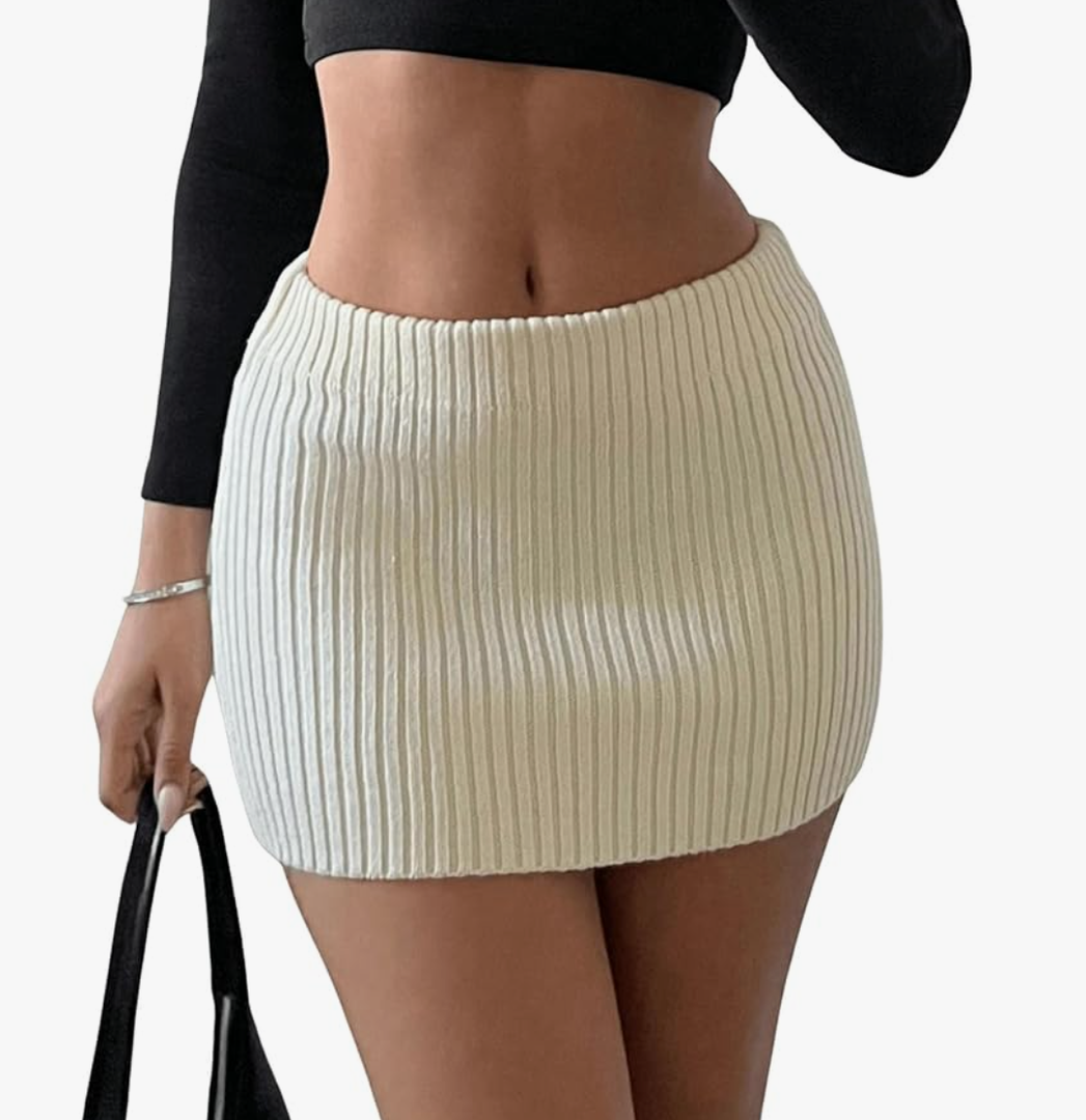 Women's Knit Mini Skirt Size S