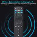 Universal Remote Replacement XRT260 for All VIZIO Smart TV Smartcast 4K P-Series V-Series D-Series M-Series XRT136 XRT140 , with Buttons for Netflix Disney Prime Video Hulu (No Voice Function)