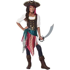 California Costumes, Boho Pirate, Child, XL Size