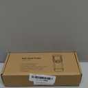 Stud Finder Wall Scanner - 5 in 1 Stud Finder Tool w/Smart Chip and HD LCD Display, Stud Detector Beam Finders for the Center and Edge of Wood AC Wire Metal Studs Joist Pipe (Silver Plate)