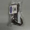 Novelty Lights Vintage Style T5 Warm White LED Christmas Lights, 11 Feet Brown Wire String of 10 Mini Bulbs, UL Listed Indoor/Outdoor Tree Lighting