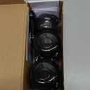 GRENFU Stove Knob Covers for Child Safety (5 + 1 Pack) Gas Stove Knob Covers with Strong Adhesive Double-Sided Tape Oven Knob Covers for Child Safety Prevent Kids & Pets from Turning on Stoves Black