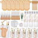 55Pcs Baby Shower Prizes for Game Winners 6 Sets Bodysuit Shaped Cheese Board Gift with Spoons Butter Spreaders Kitchen Towels Bridal Gift Bags Shower Party Favors for Guests (Bodysuit Shaped, 6 Sets)