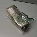 Travel Blow Dryer Brush in one, Dual Voltage 110V-240V Mini Hot Air Brush, Hair Trends Nano Titanium 2 Inch One Step Hair Dryer and Styler Volumizer Oval Shape (50 mm, White & Rose Gold)