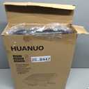 HUANUO Adjustable Desk Footrest, Foot Rest for Under Desk at Work with Massage, Adjustable Foot Stool with 3 Height Position & 30 Degree Tilt Angle Adjustment for Home, Office