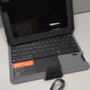 Nillkin iPad Pro 11 inch (M5, 2025/M4,2024) Case with Detachable Keyboard, Magic Trackpad, 7 Colors Backlit, Portrait/Landscape Modes, Rugged Keyboard Case for iPad Pro 11 5th Gen, Black