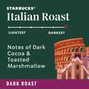 Starbucks Ground Coffee, Dark Roast Coffee, Italian Roast, 100% Arabica, 1 bag (18 oz) (EXP 04/18/26)