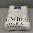 Luxury Oversized Bath Towels | 650 GSM, 34" x 56" | Hotel Quality, Soft & Highly Absorbent | Quick Dry, Thick, Combed Cotton Bathroom Towels | White - 4 Pack