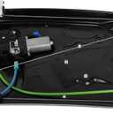 SCITOO Front Left Driver Side Power Window Regulator with Motor Compatible with 2008-2015 for Land Rover for LR2, LR006359