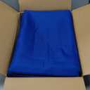 sancua Royal Blue Tablecloth for 8 Foot Rectangle Tables, 6 Pack - 60x120 Inch - Washable Fabric Table Cloth, Reusable Polyester Table Covers for Wedding Party, Banquet, Independence Day, July 4th