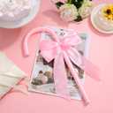 Garneck Shepherd Staff Cane with Bowtie for Women Girl: Pink Shepherd Hook Stick Novelty Walking Cane Prop for Halloween Cosplay Costume Accessories Stage Performance