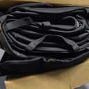 Skechers Memory Foam Car Seat Covers, Air Cool Mesh Thick Seat Covers, Airbag Compatible Car Seat Cover, Automotive Comfort Protection for Most Cars,Vans,Trucks, SUVs,Black (Full Set)