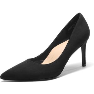 DREAM PAIRS Women's High Heels Pump Closed Pointed Toe Slip On Stiletto Dress Shoes Fashion Wedding Bridal Work Office Comfortable Pumps Shoes (7)