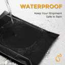 Metronic Poly Mailers 10X13 1000 Pack, Strong Adhesive Shipping Envelopes for Clothing, Medium Shipping Bags for Small Businesses, Waterproof Mailers Poly Bags (Black, 10x13 1000PC)