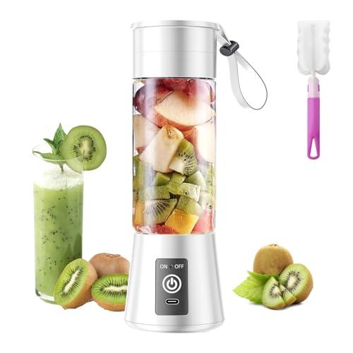 Personal Blender for Shakes and Smoothies - 2025 New Upgrade Cordless Portable Blender USB-C Rechargeable, 380Ml BAP Free Juice Cup, 6 Blades Freshly Squeezed for Picnic/Sports, 20000Rpm/Min Speed Personal Blender for Shakes and Smoothies - 2025 New Upgrade Cordless Portable Blender USB-C Rechargeable, 380Ml BAP Free Juice Cup, 6 Blades Freshly Squeezed for Picnic/Sports, 20000Rpm/Min Speed