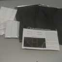 Blackout Curtains for Bedroom,Black Out Window Cover, Portable Window Blinds,Travel DIY Window for Baby Nursery,Dorm Room and Media Room (Black 39"x57") 2 Pack