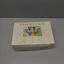 Alutaba 6Pcs Crochet Kit for Beginners, Crochet Animal Kits for Adults with Step by Step Videos Tutorials, Knitting Kit for Crochet Lovers Great Birthday Holiday Gift, DIY Handmade Gifts (Set-4)